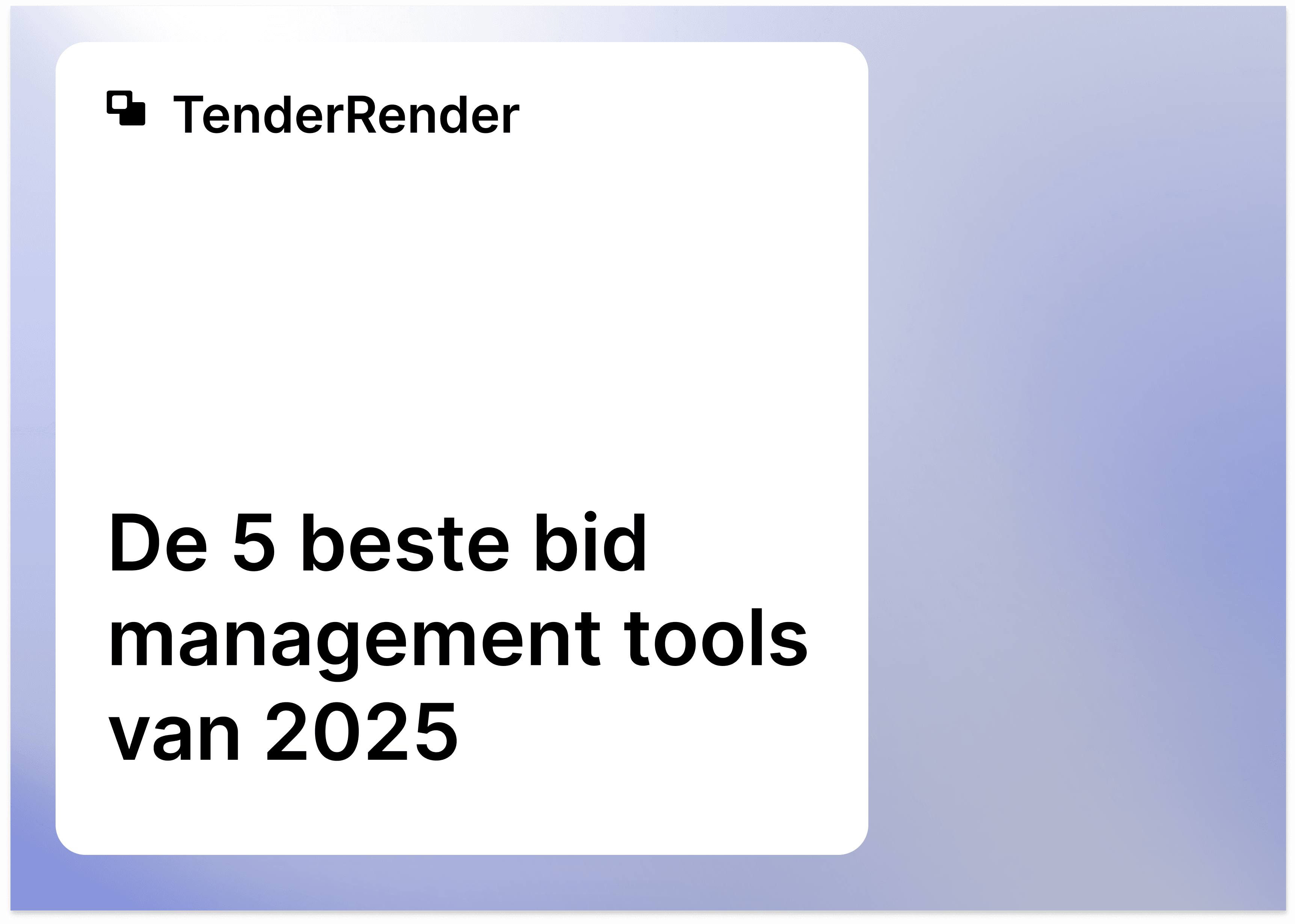 De 5 beste bid management tools van 2025